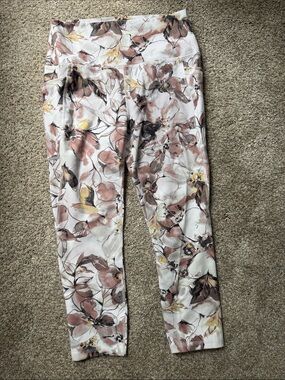 RBX Floral Leggings - Pink, Cream, Yellow